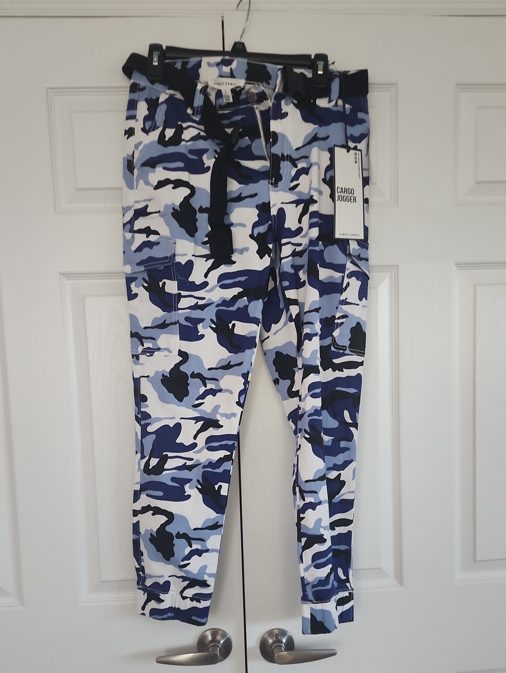 Almost Famous Blue Camo Leggings for Kids